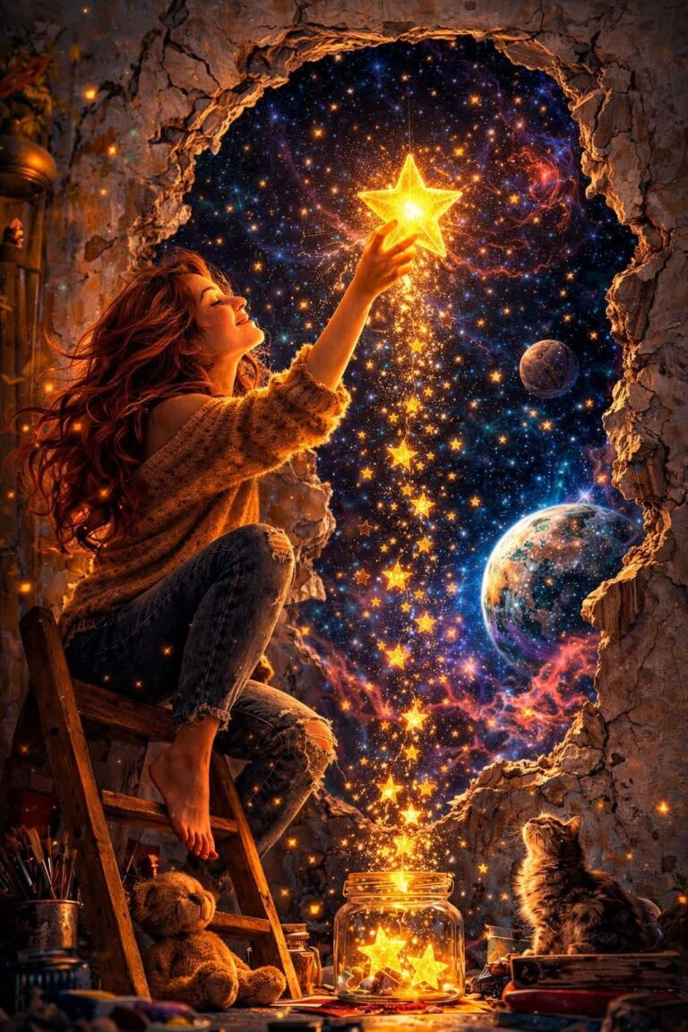 Lee más sobre el artículo La Chica Que Pinta Estrellas…(Relato)