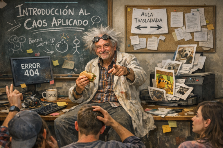 Lee más sobre el artículo Asignatura: Introducción al Caos Aplicado…(Relato de Humor)