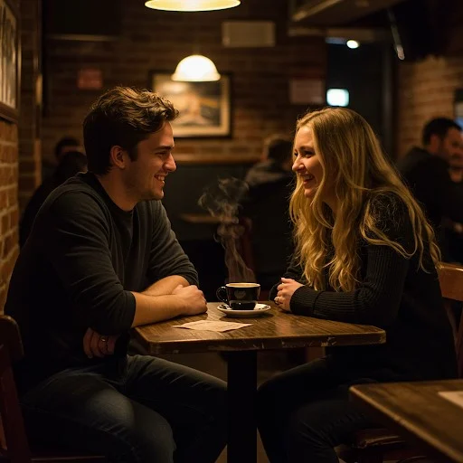 Un Café...El Sabor De lo Sincero (Relato)

Podría haber sido cualquier día, pero fue un martes. Uno de esos días en los que el cielo no se decide entre gris y claro, y la ciudad se mueve con una desgana que contagia. Ella aceptó la invitación sin mucho entusiasmo, más por compromiso que por deseo. Un nuevo restaurante, luces cálidas, menú de nombres pretenciosos. Todo en orden para impresionar. Todo demasiado estirado, pulido, exquisito, perfecto.

Él hablaba con seguridad, como quien ha ensayado frente al espejo. Ella sonreía en los momentos adecuados, asentía con cortesía, reía en los silencios para no incomodar. Entre plato y plato, se sirvieron frases bonitas y verdades a medias. Al terminar el postre, él con una sonrisa que pretende ser sincera mientras pronuncia las palabras: "brindó, por las conexiones auténticas”. Ella alzó la copa en respuesta, pero el gesto le supo a mentira. La copa en su mano se siente pesada, no por su contenido, sino por la falsedad del momento.

Al día siguiente, sin planearlo, ella entró en un pequeño café de barrio. Había una sola mesa libre, junto a la ventana empañada. Se sentó. Frente a ella, un desconocido le sonrió con torpeza al derramar un poco de azúcar sobre su cuaderno y se disculpó con una sonrisa. Pidieron café.

Él, sin filtros, le dijo:

-No soy muy bueno en esto de las primeras impresiones.

-Entonces tal vez empecemos bien —respondió ella, sin pensar demasiado.

No hubo platos decorados, ni música ambiente cuidadosamente seleccionada. Solo el murmullo del local, el calor de la taza entre las manos, y un diálogo que, poco a poco, se volvió calido abrigo.
Hablaron de miedos, de errores, de lo que no sabían, de lo que aún esperaban, de cosas pequeñas que no importan al mundo, pero lo sostienen por dentro. Nadie trató de brillar. Nadie trató de encajar.

Al salir, ella pensó que había sido una de las mejores charlas de su vida. No recordaba si el café era fuerte o suave, pero recordaba cada mirada franca, cada verdad que se sirvió junto a él. Y pensó: -"Prefiero ese rincón pequeño donde caben dos almas sin máscaras, a un salón lleno de sombras disfrazadas de luz".

Ella se fue con la sensación de...Sigue en mi Blog.
