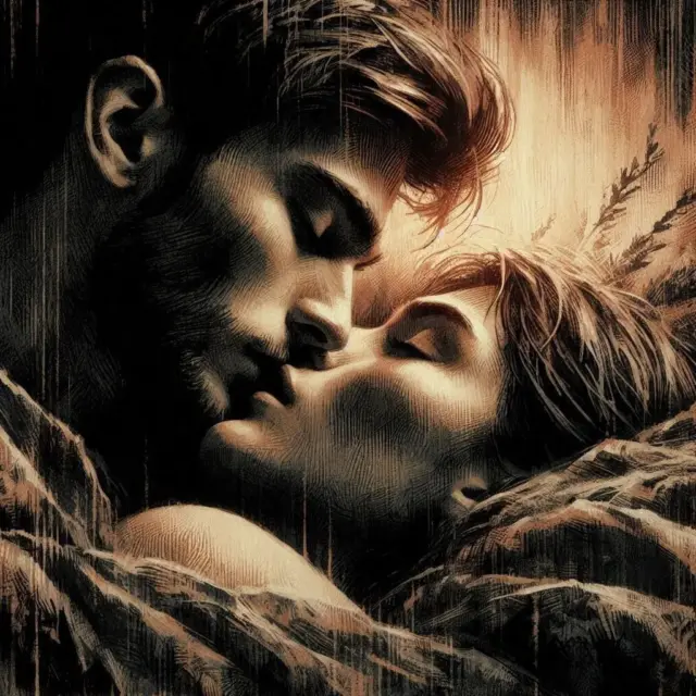 Desde El Alba, Hasta El Infinito...
De la mañana a la noche,
caricias atrapadas en la desnudez de su cuerpo.
Su voz… susurrante, se hace eco apasionado;
el grito… caliente, jadeante, dulce,
vibra la respiración,
al compás de los latidos acelerados.
En la noche, en el día, en el amanecer, en la piel,
en el sentido mismo de la existencia,
sentir, para seguir viviendo.
Adorar el aliento que se roba,
beber las palabras que se quedan,
calmar los deseos desbocados,
dibujar el cuerpo con labios ardientes,
besar… hasta morir en los besos,
como muere el sol en el ocaso,
como se une el mar al cielo en el horizonte,
para renacer en otro instante,
y tener sus besos…
desde el alba… hasta el infinito...Sigue en mi Blog.
Rovica.