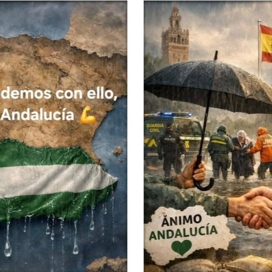 Lágrimas de Andalucía...
2026 está siendo un año muy difícil para Andalucía. Hoy mi hermosa tierra vuelve a amanecer herida. El cielo no regala luz, las calles no suenan a risas y la lluvia cae con fuerza dejando tras de sí desbordes, miedo, pérdidas, barro y corazones encogidos. Son días duros, de esos que mirando al cielo se contrae el pecho.
Pero que nadie confunda este paisaje gris con debilidad. Andalucía no vive solo del sol ni del buen humor. También es carácter, es empuje, es solidaridad que les nace del alma. Es gente generosa, valiente y digna, gente que no se esconde y da la cara cuando todo se complica, que ayuda compartiendo lo que tienen, que no se rinde; gente trabajadora que aguanta incluso con el agua al cuello.
A quienes creen que este Sur solo sirve para la fiesta, hoy les mostramos la verdad: Aquí sabemos luchar y sabemos resistir. Sabemos unirnos cuando llegan las tormentas, ayudar sin mirar a quién y seguir caminando aunque el agua nos llegue...al corazón. Andalucía no se rompe con la lluvia. Se mancha de barro, tiembla…pero se levanta con dignidad, con orgullo y con una fuerza que no cabe en ningún tópico.
Sí, hoy duele mirar a Andalucía y ver todo lo que el agua se ha llevado por delante, hogares, calles, historias…Pero no ha podido con lo más fuerte: la verdadera unión, solidaridad y la fuerza de un pueblo. Todos juntos, firmes y con esperanza...Sigue leyendo en mi Blog.
Rovica.