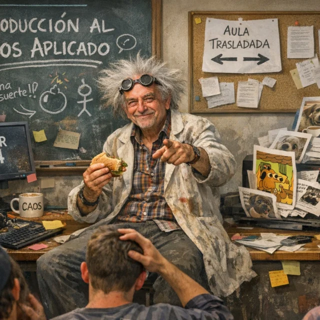 Asignatura: Introducción al Caos Aplicado...(Relato de Humor)
En el prestigioso —aunque ligeramente sospechoso— Instituto de Formación Profesional “San Cucufato del Tornillo Flojo”, se impartía una asignatura única en el mundo: Introducción al Caos Aplicado —o como liarda parda—.
Curiosidad instantánea: Todos quieren saber qué se aprende ahí… y qué reglas se van a romper, sin perder el control —o perderlo...del todo—.
El profesor encargado era Don Anselmo, un hombre con el pelo permanentemente electrizado y una bata que parecía haber sobrevivido a una guerra química… probablemente porque sí lo había hecho.
El primer día de clase, entró al aula con una caja misteriosa.
—Buenos días, futuros desastres —saludó—. Hoy aprenderemos una lección fundamental: todo puede empeorar… y yo os enseñaré cómo.
Los alumnos se miraron entre sí. Algunos tomaban apuntes. Otros tomaban decisiones cuestionables.
—En esta caja —continuó Don Anselmo— hay algo que no debéis tocar bajo ningún concepto.
Se hizo el silencio.
—¿Qué es? —preguntó un alumno.
—Exacto —respondió el profesor—. Curiosidad. Primer error humano.
Y abrió la caja. Dentro no había nada.
—¿Eh? —dijo toda la clase a la vez.
—Eso —dijo Don Anselmo señalando el vacío— es un problema sin identificar. Y ahora mismo, todos estáis pensando en tocarlo.
Cinco manos se levantaron.
—Perfecto. Suspensos preventivos —anuncio el maestro—
A partir de ese momento, cada clase era peor que la anterior.
Un día, el ejercicio consistió en montar una estantería siguiendo unas instrucciones en japonés… pero con piezas de una bicicleta.
—La clave —explicó el profesor— es la confianza injustificada.
Otro día, les hizo organizar una reunión sin definir el tema.
—Pero, ¿de qué hablamos? —preguntó una alumna.
—De eso mismo —dijo él—. Bienvenida al mundo laboral.
El caos alcanzó su punto máximo cuando anunció el examen final.
—Será una prueba práctica —dijo—. Tendréis que resolver una situación completamente absurda.
El día del examen, los alumnos llegaron al aula… y no había aula.
Solo un cartel que decía: “Aula trasladada”.
Debajo, una flecha apuntando en dos direcciones opuestas
Después de...Sigue en mi Blog.
Rovica.