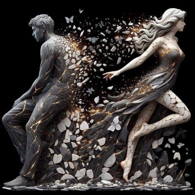 O% De Interés...
Somos esas veces que nos quedamos inmóviles frente a la puerta de quién nos dice adiós, sin darnos cuenta de que hacía mucho tiempo que nos habíamos ido.
Creo que cuando la cabeza es una dictadora de put* madre, el corazón un día cualquiera da un portazo y se pira. Lo jodid* es que no lo sabes, hasta que te das cuenta, que la paz no es aburrimiento, es vida
No quieres un beso por delante y una puñalada trapera. Aprendes que un dolor con entrenamiento no anestesia. Te apetece no compartir vestidor. No te interesa ser una de las destinatarias de unos buenos días reenviado muchas veces y, por supuesto, no hipotecas tu vida, a ese "tipo" variable que está mostrando, un 0% de interés...Sigue en mi Blog.
Rovica.